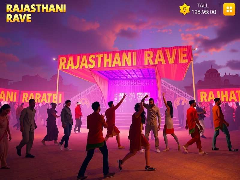 Rajasthani Rave Community Event
